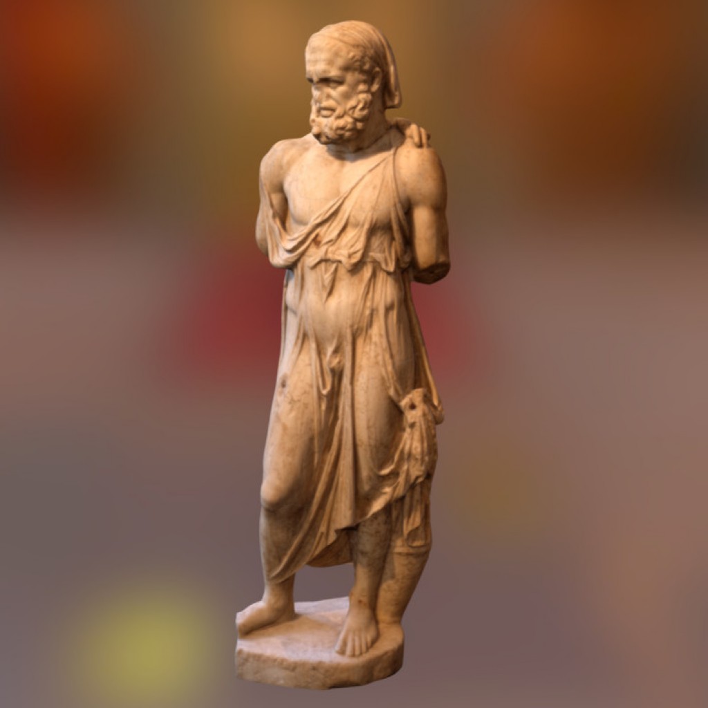 Heracles in woman dress preview image 1